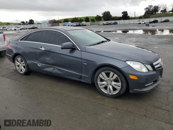 2012 Mercedes-Benz E 350 with VIN WDDKJ5KB6CF170307, listed as a Copart auction lot 49098755 with 198,636 mi miles and Salvage Title. Bid and sale history available at DreamBid. Image 4.