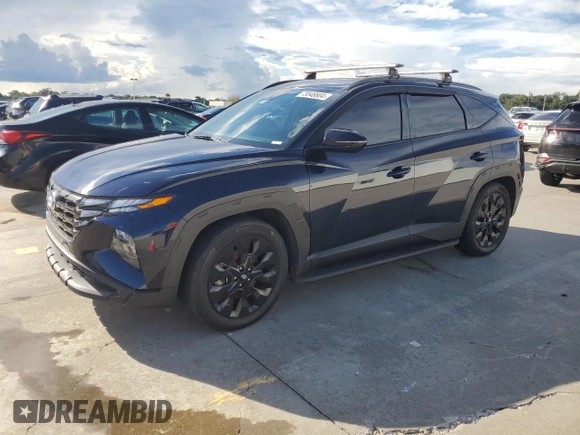 2022 Hyundai Tucson N Line with VIN KM8JF3AE5NU160322, listed as a Copart auction lot 73848804 with 0 mi miles and Non Repairable. Bid and sale history available at carsss.com. Image 1.