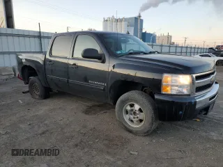 2009 Chevrolet Silverado 1500 LT with VIN 3GCEC23CX9G140211, listed as a Copart auction lot 82701964 with 130,641 mi miles and Salvage Title. Bid and sale history available at carsss.com. Image 4.