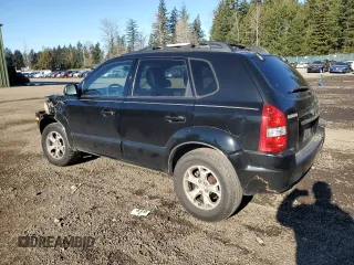 2009 Hyundai Tucson SE with VIN KM8JN72D19U944082, listed as a Copart auction lot 42760325 with 190,441 mi miles and Salvage Title. Bid and sale history available at carsss.com. Image 2.