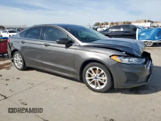 2020 Ford Fusion SE with VIN 3FA6P0HD1LR148164, listed as a Copart auction lot 46364045 with 78,497 mi miles and Salvage Title. Bid and sale history available at DreamBid. Image 4.
