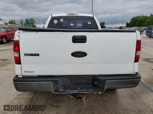 2006 Ford F-150 XL with VIN 1FTRF122X6NA96788, listed as a Copart auction lot 57650565 with Not provided miles and Salvage title. Bid and sale history available at DreamBid. Image 6.