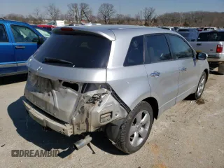 2007 Acura RDX Tech Pkg with VIN 5J8TB18597A023425, listed as a Copart auction lot 37296191 with 173,103 mi miles and Salvage Title. Bid and sale history available at carsss.com. Image 4.