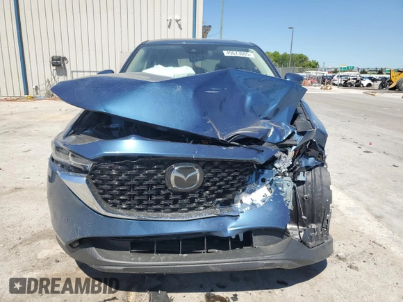 2023 Mazda CX-5 2.5 S Preferred Package with VIN JM3KFBCM4P0170266, listed as a Copart auction lot 49673005 with 0 mi miles and Salvage Title. Bid and sale history available at carsss.com. Image 5.
