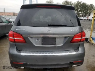 2018 Mercedes-Benz GLS with VIN 4JGDF7DE5JB031034, listed as a Copart auction lot 47099045 with 108,826 mi miles and Salvage Title. Bid and sale history available at carsss.com. Image 6.