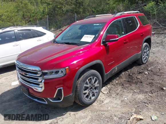 2023 GMC Acadia SLT with VIN 1GKKNML44PZ197801, listed as a IAAI auction lot 41907763 with 13,941 mi miles and . Bid and sale history available at carsss.com. Image 17.