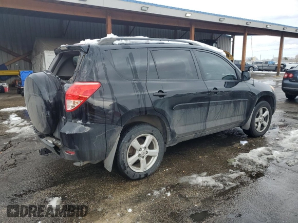 2008 Toyota RAV4 with VIN JTMBK33V085067580, listed as a Copart auction lot 46303635 with 268,491 mi miles and Salvage Title. Bid and sale history available at carsss.com. Image 3.