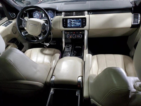 2014 Land Rover Range Rover Supercharged z VIN SALGS3TFXEA193374, wystawiony jako Copart lot #82609224 z przebiegiem 133 819 mil mil oraz Szkoda całkowita • Salvage title. Historia ofert i sprzedaży dostępna na DreamBid. Obrazek 8.