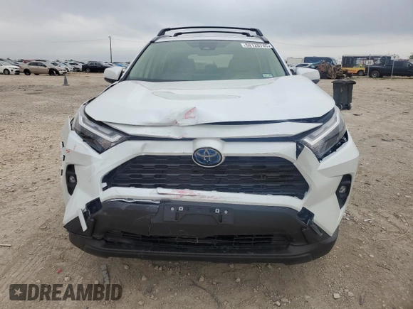 2024 Toyota RAV4 Hybrid XLE Premium with VIN JTMB6RFV6RJ054408, listed as a Copart auction lot 52120745 with 2,961 mi miles and Salvage Title. Bid and sale history available at DreamBid. Image 5.