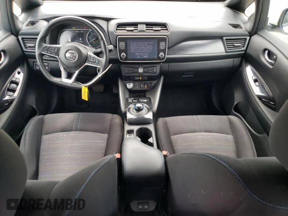 2022 Nissan LEAF SV Plus with VIN 1N4BZ1CV0NC559667, listed as a Copart auction lot 53460345 with 21,772 mi miles and Salvage Title. Bid and sale history available at DreamBid. Image 8.