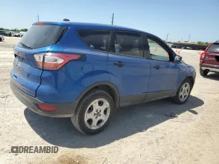 2017 Ford Escape S with VIN 1FMCU0F70HUE54268, listed as a Copart auction lot 52291615 with 131,296 mi miles and Salvage Title. Bid and sale history available at carsss.com. Image 3.