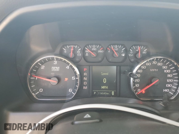 2016 Chevrolet Silverado 1500 Work Truck with VIN 1GCNCNEH6GZ252141, listed as a Copart auction lot 48723135 with 114,640 mi miles and Salvage Title. Bid and sale history available at carsss.com. Image 9.