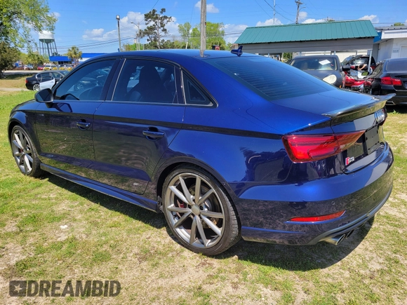 2017 Audi S3 Premium Plus with VIN WAUB1GFF3H1066152, listed as a IAAI auction lot 42032213 with 85,816 mi miles. Bid and sale history available at carsss.com. Image 3.