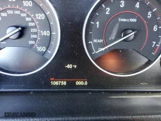 2017 BMW 4 Series 430i with VIN WBA4F7C5XHG437942, listed as a Copart auction lot 46504255 with 106,756 mi miles and Salvage Title. Bid and sale history available at carsss.com. Image 9.
