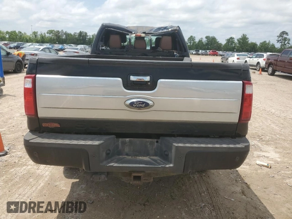 2016 Ford F-350 Platinum with VIN 1FT8W3BT9GEA11859, listed as a Copart auction lot 53044965 with 130,841 mi miles and Salvage Title. Bid and sale history available at DreamBid. Image 6.