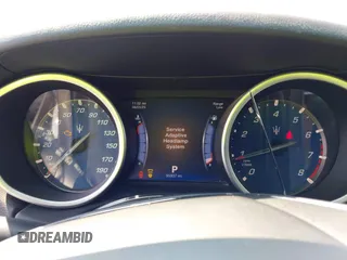 2015 Maserati Ghibli S Q4 with VIN ZAM57RTA2F1146411, listed as a IAAI auction lot 42359547 with 95,937 mi miles and . Bid and sale history available at DreamBid. Image 7.