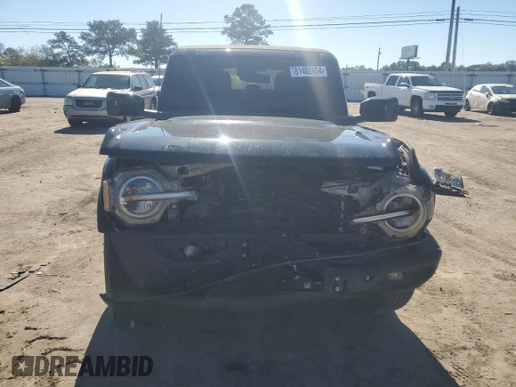 2023 Ford Bronco with VIN 1FMDE5BHXPLA82939, listed as a Copart auction lot 81402454 with 23,392 mi miles and Salvage Title. Bid and sale history available at DreamBid. Image 5.