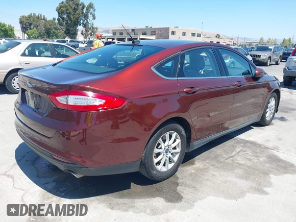 2015 Ford Fusion S with VIN 3FA6P0G73FR128739, listed as a IAAI auction lot 42768738 with 190,287 mi miles and . Bid and sale history available at DreamBid. Image 4.