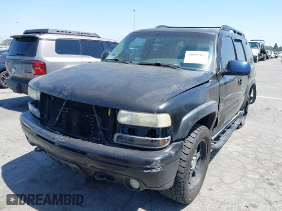 2001 Chevrolet Tahoe LT with VIN 1GNEK13T81R202598, listed as a IAAI auction lot 42007381 with 188,172 mi miles. Bid and sale history available at carsss.com. Image 17.