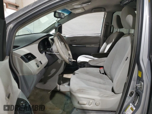 2011 Toyota Sienna LE AAS with VIN 5TDKK3DC3BS115071, listed as a Copart auction lot 46287965 with 160,187 mi miles and Salvage Title. Bid and sale history available at DreamBid. Image 7.