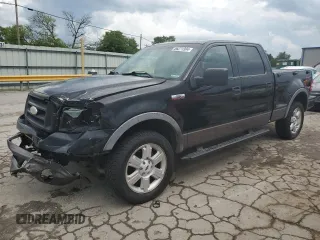2006 Ford F-150 XLT with VIN 1FTPW045X6KD06459, listed as a Copart auction lot 56271304 with 451,411 mi miles and Salvage Title. Bid and sale history available at carsss.com. Image 1.