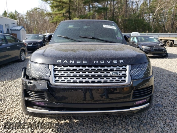 2015 Land Rover Range Rover Supercharged with VIN SALGS3TF7FA210360, listed as a Copart auction lot 53904695 with 95,460 mi miles and Clean title. Bid and sale history available at DreamBid. Image 5.