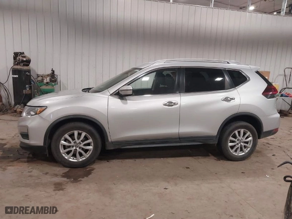 2019 Nissan Rogue SV with VIN KNMAT2MV9KP554984, listed as a IAAI auction lot 41212262 with 72116 miles. Bid and sale history available at carsss.com. Image 14.