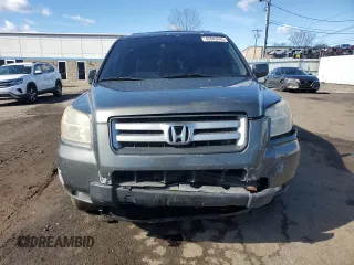 2007 Honda Pilot EX with VIN 2HKYF18487H536755, listed as a Copart auction lot 45843445 with 270,611 mi miles and Salvage Title. Bid and sale history available at DreamBid. Image 5.