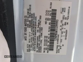 2014 Ford Mustang V6 with VIN 1ZVBP8EM7E5299993, listed as a Copart auction lot 50263105 with 127,889 mi miles and Salvage title. Bid and sale history available at DreamBid. Image 13.