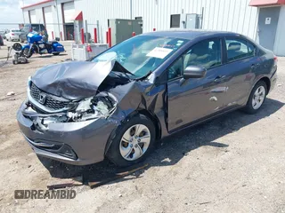 2015 Honda Civic LX with VIN 19XFB2F5XFE097890, listed as a IAAI auction lot 42208857 with 93,964 mi miles and . Bid and sale history available at DreamBid. Image 2.