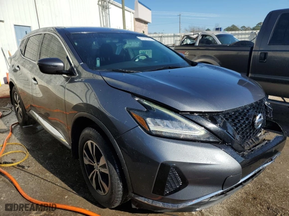 2019 Nissan Murano S with VIN 5N1AZ2MJ4KN136643, listed as a Copart auction lot 87538955 with 83,634 mi miles and Salvage Title. Bid and sale history available at carsss.com. Image 4.
