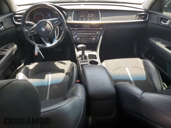 2019 Kia Optima LX with VIN 5XXGT4L31KG313403, listed as a Copart auction lot 63009745 with 84,448 mi miles and Salvage title. Bid and sale history available at DreamBid. Image 8.