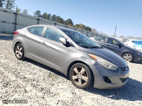 2013 Hyundai Elantra GLS with VIN 5NPDH4AE5DH268594, listed as a Copart auction lot 50370815 with 254,969 mi miles and Clean Title. Bid and sale history available at carsss.com. Image 4.
