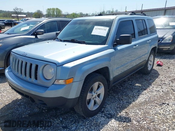 2014 Jeep Patriot Latitude with VIN 1C4NJPFB8ED547358, listed as a IAAI auction lot 41989330 with 107,598 mi miles and . Bid and sale history available at carsss.com. Image 2.
