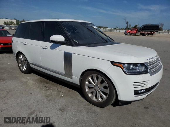 2017 Land Rover Range Rover HSE with VIN SALGS2FVXHA369177, listed as a Copart auction lot 49129195 with 71,884 mi miles and Clean title. Bid and sale history available at DreamBid. Image 4.