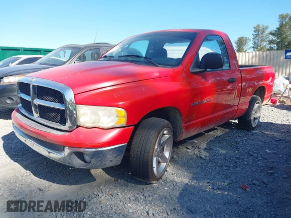 2003 Dodge 1500 ST with VIN 1D7HA16N43J663102, listed as a IAAI auction lot 42034997 with 221,589 mi miles and . Bid and sale history available at carsss.com. Image 2.