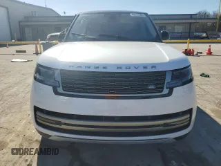 2023 Land Rover Range Rover SE with VIN SALKP9FU1PA009600, listed as a Copart auction lot 43572465 with 23,121 mi miles and Salvage Title. Bid and sale history available at carsss.com. Image 5.
