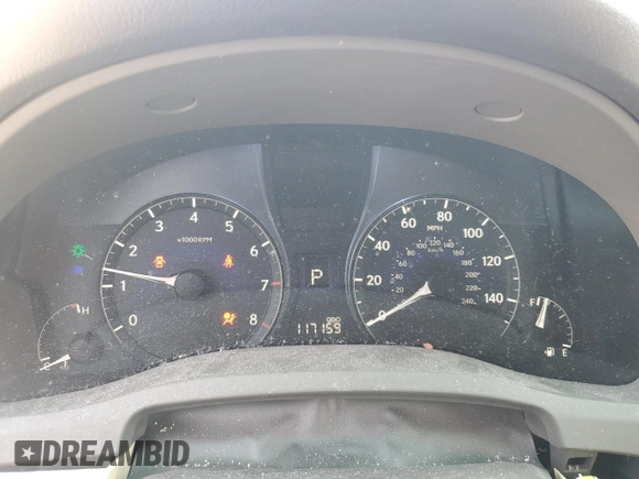 2011 Lexus RX 350 with VIN JTJBK1BA2B2015876, listed as a Copart auction lot 62116415 with 117,159 mi miles and Salvage title. Bid and sale history available at DreamBid. Image 9.