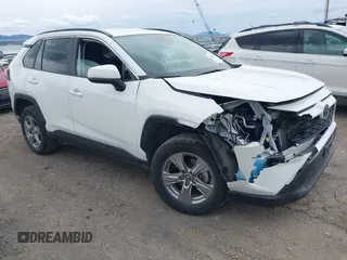 2024 Toyota RAV4 XLE with VIN 2T3P1RFV5RW473727, listed as a IAAI auction lot 42222478 with 19,764 mi miles and . Bid and sale history available at DreamBid. Image 1.