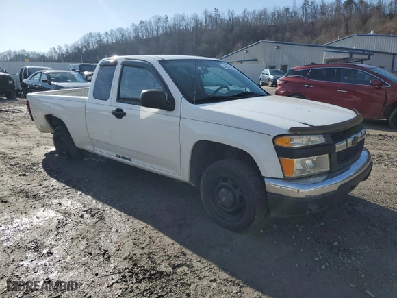 2005 Chevrolet Colorado Z85 with VIN 1GCCS198458132287, listed as a Copart auction lot 44318115 with 135,226 mi miles and Salvage Title. Bid and sale history available at carsss.com. Image 4.