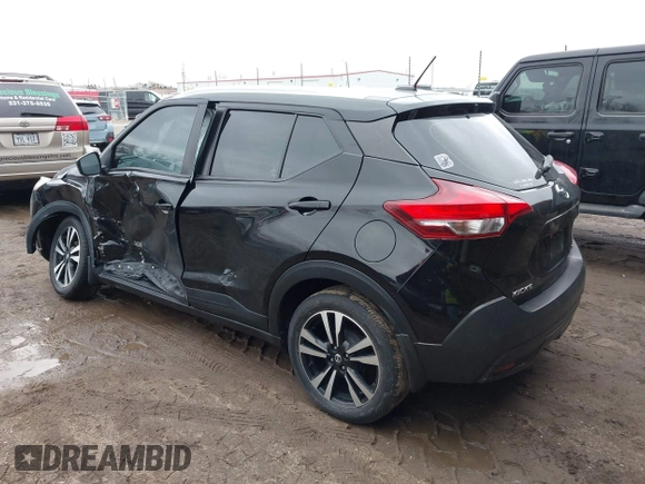2019 Nissan Kicks S with VIN 3N1CP5CU4KL509506, listed as a IAAI auction lot 41754263 with 46,212 mi miles and . Bid and sale history available at carsss.com. Image 3.