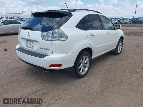 2008 Lexus RX 350 with VIN JTJGK31U080013450, listed as a IAAI auction lot 42174997 with 143,359 mi miles and . Bid and sale history available at DreamBid. Image 4.