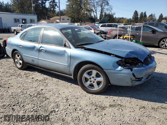 2005 Ford Taurus SE with VIN 1FAHP53205A265999, listed as a Copart auction lot 53919385 with 178,560 mi miles and Salvage Title. Bid and sale history available at carsss.com. Image 4.