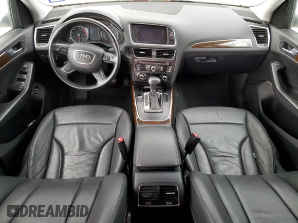 2013 Audi Q5 Premium with VIN WA1CFAFP2DA053900, listed as a Copart auction lot 49457465 with 99,417 mi miles and Salvage Title. Bid and sale history available at carsss.com. Image 8.