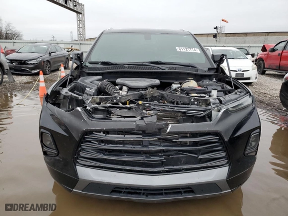 2019 Chevrolet Blazer Premier with VIN 3GNKBFRS1KS660139, listed as a Copart auction lot 81121774 with 68,302 mi miles and Salvage Title. Bid and sale history available at carsss.com. Image 5.