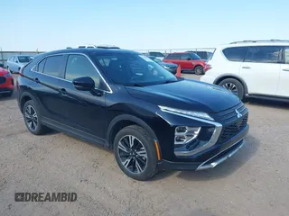 2024 Mitsubishi Eclipse Cross SE with VIN JA4ATWAAXRZ063910, listed as a IAAI auction lot 42702986 with 30,998 mi miles and . Bid and sale history available at DreamBid. Image 1.