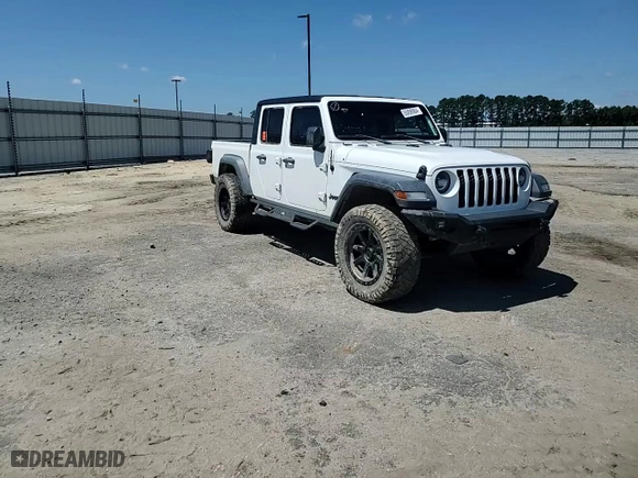 2020 Jeep Gladiator Sport S with VIN 1C6HJTAG3LL195356, listed as a Copart auction lot 65898904 with 0 mi miles and Salvage Title. Bid and sale history available at carsss.com. Image 11.