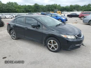 2015 Honda Civic SE z VIN 19XFB2F76FE082210, wystawiony jako Copart lot #57762515 z przebiegiem Nie podano mil oraz Szkoda całkowita • Salvage title. Historia ofert i sprzedaży dostępna na DreamBid. Obrazek 4.