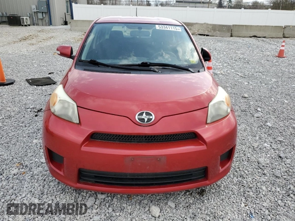 2010 Scion xD with VIN JTKKU4B4XAJ055709, listed as a Copart auction lot 53341115 with 126,047 mi miles and Clean Title. Bid and sale history available at carsss.com. Image 5.