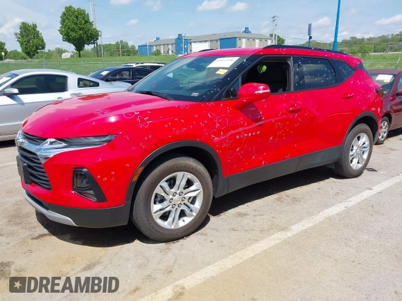 2022 Chevrolet Blazer LT with VIN 3GNKBHR4XNS176035, listed as a IAAI auction lot 42053596 with 17,442 mi miles and . Bid and sale history available at DreamBid. Image 17.